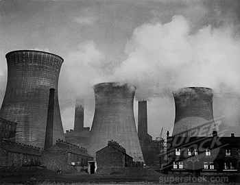 Stuart Street Power Station in Manchester, 31 December 1946.