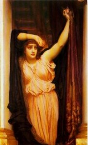 "The Last Watch of Hero", Lord Leighton, 1887