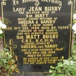 Southern Cemetery - Matt Busby Grave